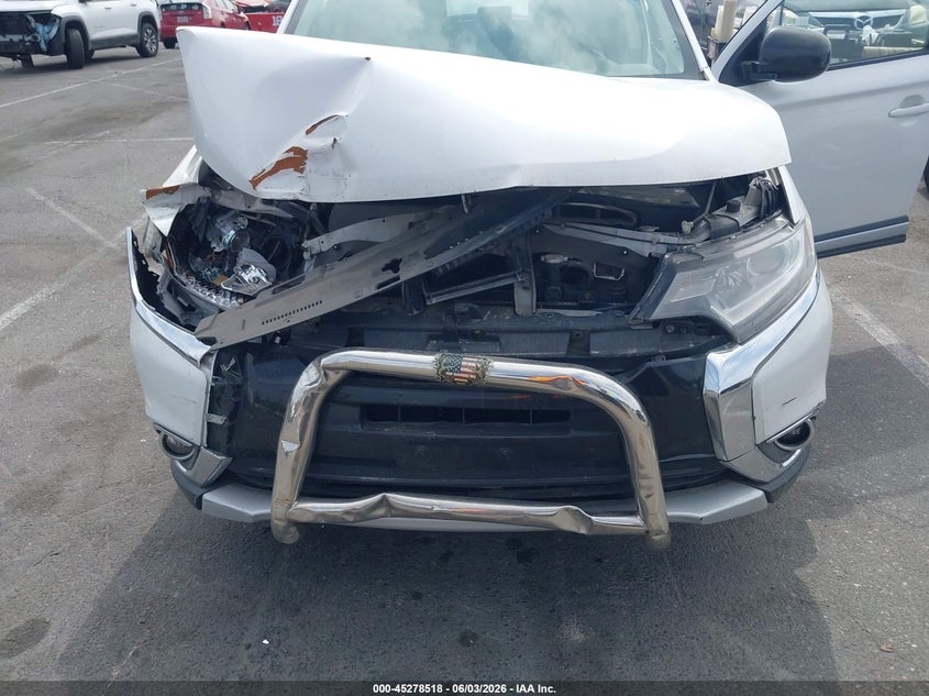 2016 Mitsubishi Outlander VIN JA4AD2A37GZ000347 IAAI salvage auction — FRONT END, Salvage Title, sold $750 on 2026-07-09 (photo 6)