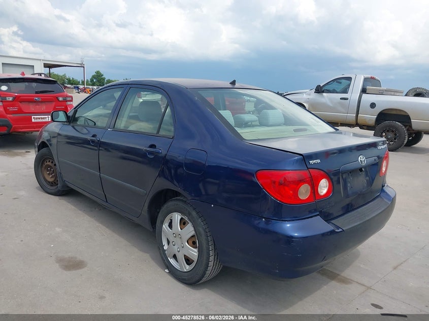 2007 Toyota Corolla VIN JTDBR32E270106761 IAAI salvage auction — RIGHT SIDE, Non-Repairable (Texas), sold $475 on 2026-07-08 (photo 3)