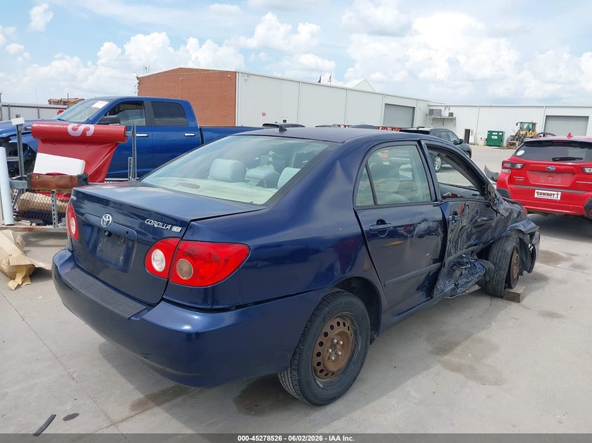 2007 Toyota Corolla VIN JTDBR32E270106761 IAAI salvage auction — RIGHT SIDE, Non-Repairable (Texas), sold $475 on 2026-07-08 (photo 4)