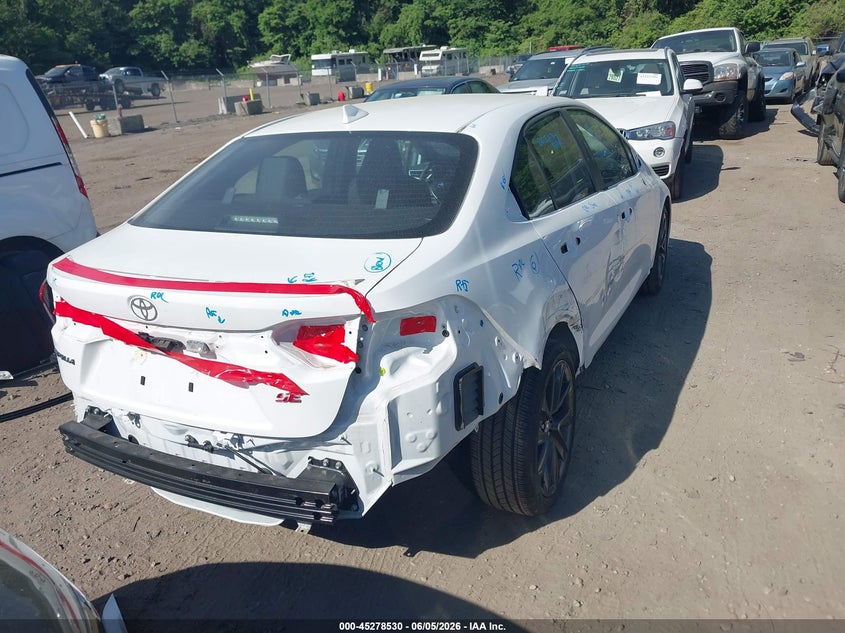 2025 Toyota Corolla VIN 5YFS4MCE8SP228297 IAAI salvage auction — SIDE, Salvage Title, sold $4,250 on 2026-07-28 (photo 4)