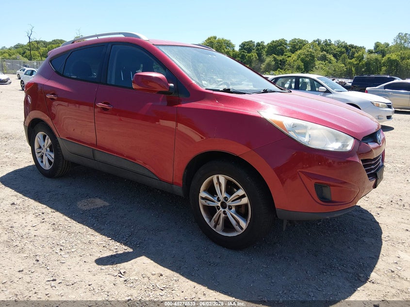 2011 Hyundai Tucson VIN KM8JU3AC2BU240287 IAAI salvage auction — NORMAL WEAR, Clear (New Jersey), sold $1,400 on 2026-07-14 (photo 1)