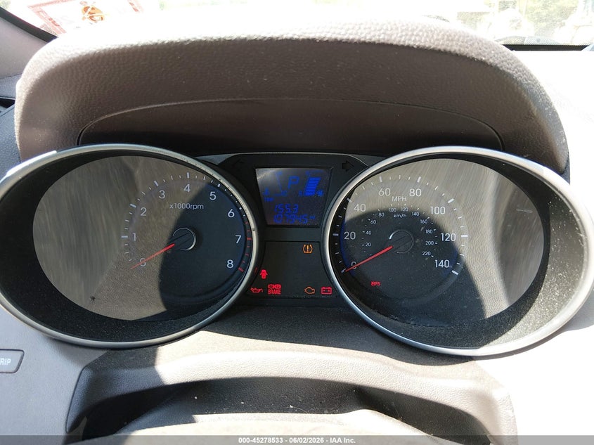 2011 Hyundai Tucson VIN KM8JU3AC2BU240287 IAAI salvage auction — NORMAL WEAR, Clear (New Jersey), sold $1,400 on 2026-07-14 (photo 7)