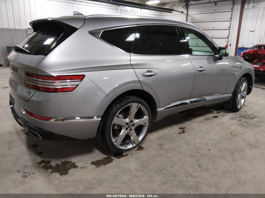 2024 Genesis Gv80 VIN KMUHCESC5RU181209 IAAI salvage auction — LEFT FRONT, Salvage Title, sold $21,000 on 2026-07-14 (photo 4)