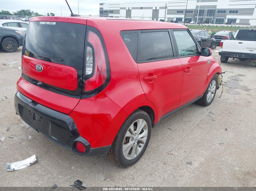 2016 Kia Soul VIN KNDJP3A58G7856854 IAAI salvage auction — FRONT END, Salvage (Texas), sold $475 on 2026-07-28 (photo 4)