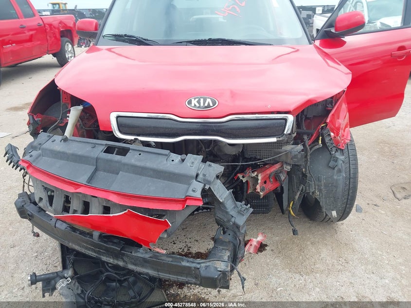 2016 Kia Soul VIN KNDJP3A58G7856854 IAAI salvage auction — FRONT END, Salvage (Texas), sold $475 on 2026-07-28 (photo 6)