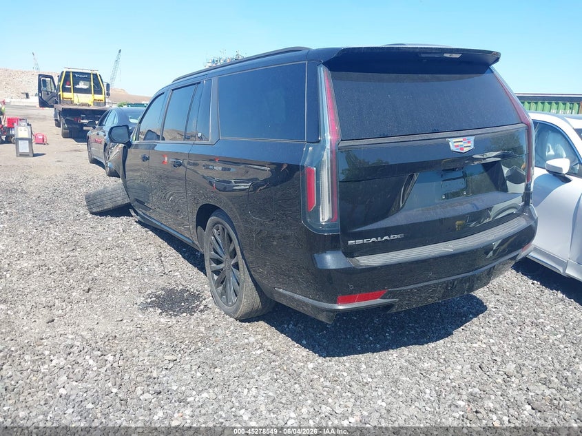 2022 Cadillac Escalade VIN 1GYS4LKL5NR248442 IAAI salvage auction — Front End, Salvage, sold $25,325 on 2026-09-14 (photo 3)
