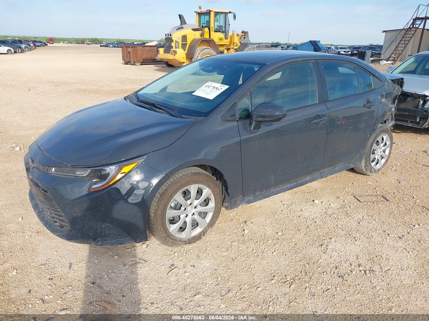 2026 Toyota Corolla VIN 5YFB4MDE2TP445635 IAAI salvage auction — REAR END, Salvage Title, sold $3,050 on 2026-07-30 (photo 2)