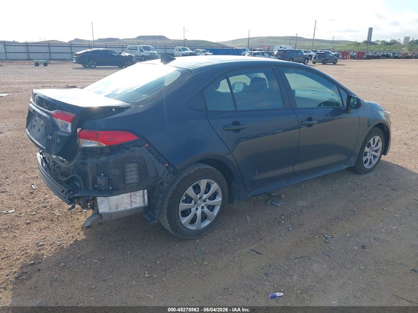 2026 Toyota Corolla VIN 5YFB4MDE2TP445635 IAAI salvage auction — REAR END, Salvage Title, sold $3,050 on 2026-07-30 (photo 4)