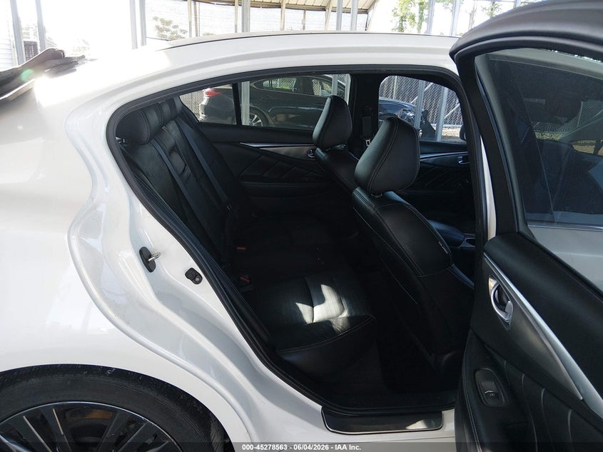 2020 Infiniti Q50 VIN JN1EV7AR3LM254119 IAAI salvage auction — FRONT END, Salvage Title, sold $8,700 on 2026-08-10 (photo 8)
