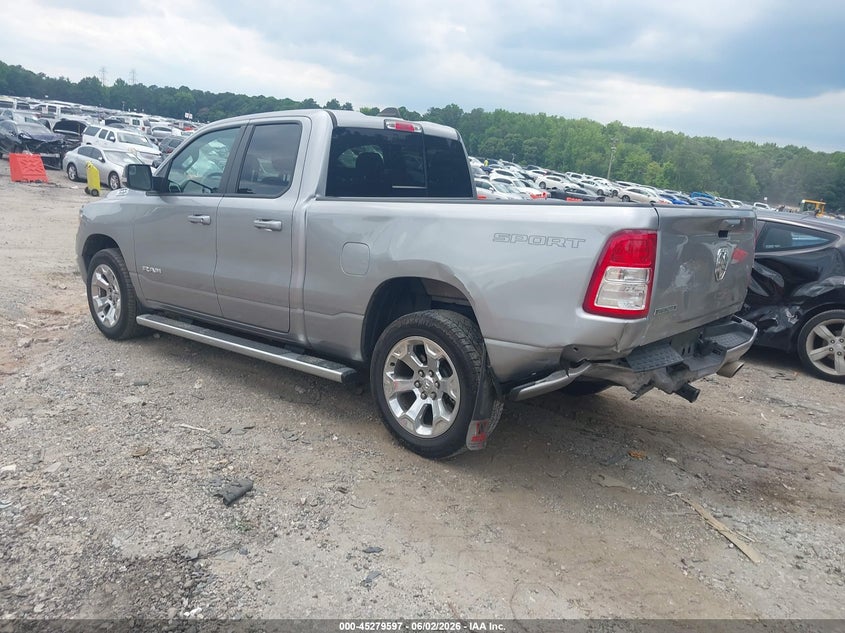 2022 Ram 1500 VIN 1C6RREBT1NN354712 IAAI salvage auction — REAR END, Salvage Title, sold $7,000 on 2026-08-26 (photo 3)
