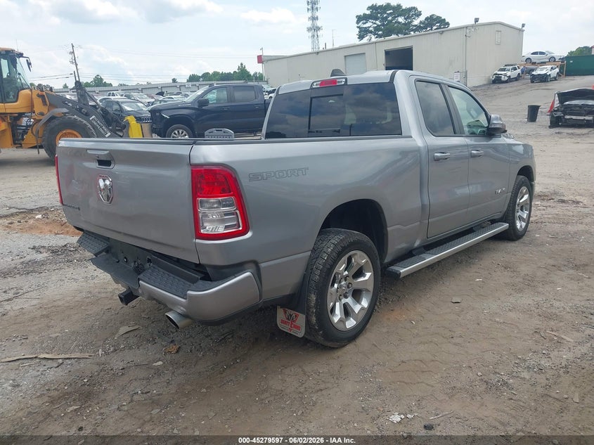 2022 Ram 1500 VIN 1C6RREBT1NN354712 IAAI salvage auction — REAR END, Salvage Title, sold $7,000 on 2026-08-26 (photo 4)