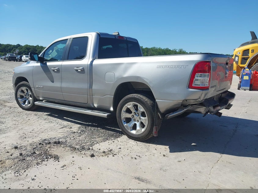 2022 Ram 1500 VIN 1C6RREBT1NN354712 IAAI salvage auction — REAR END, Salvage Title, sold $7,000 on 2026-09-02 (photo 3)