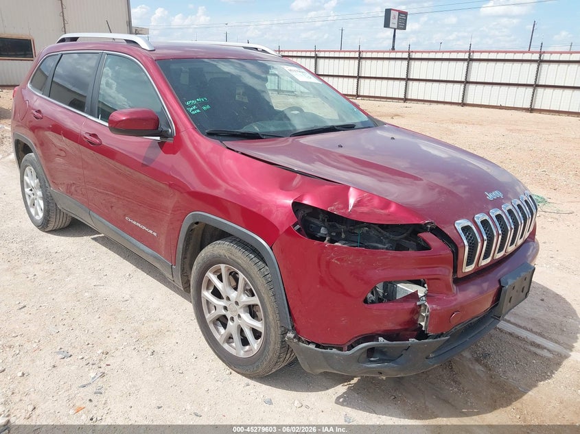 2015 Jeep Cherokee VIN 1C4PJLCB4FW601881 IAAI salvage auction — SIDE, Original (Texas), sold $1,250 on 2026-07-12 (photo 6)
