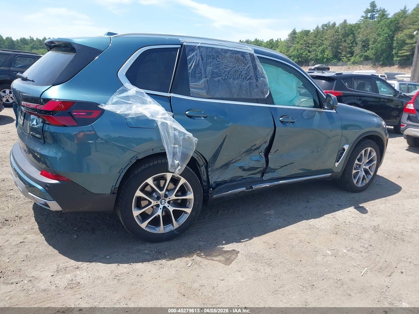 2025 BMW X5 VIN 5UX23EU08S9X62318 IAAI salvage auction — RIGHT SIDE, Salvage (Massachusetts), sold $30,150 on 2026-07-06 (photo 6)