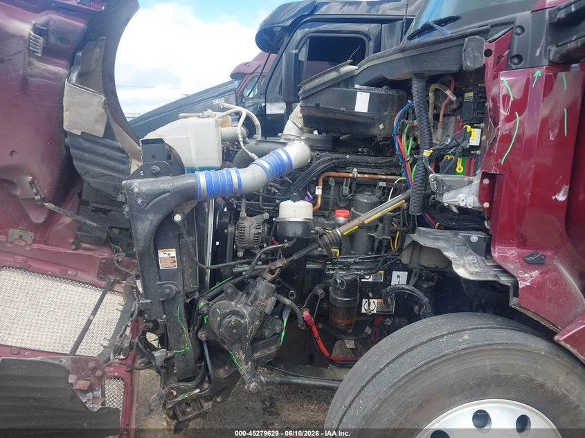 2021 Kenworth T680 VIN 1XKYDP9X3MJ436846 IAAI salvage auction — Unknown, Salvage (Louisiana), sold $9,975 on 2026-07-08 (photo 9)