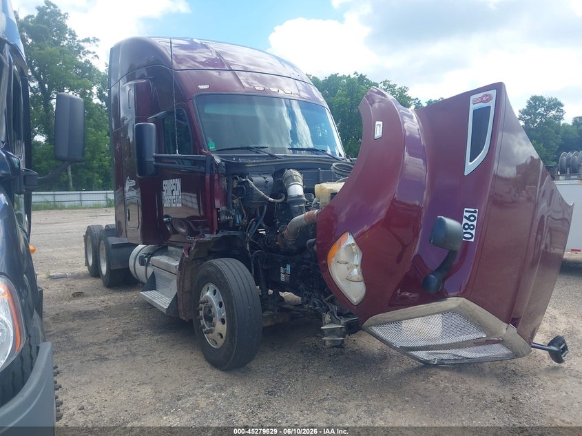 2021 Kenworth T680 VIN 1XKYDP9X3MJ436846 IAAI salvage auction — Unknown, Salvage (Louisiana), sold $9,975 on 2026-07-08 (photo 1)