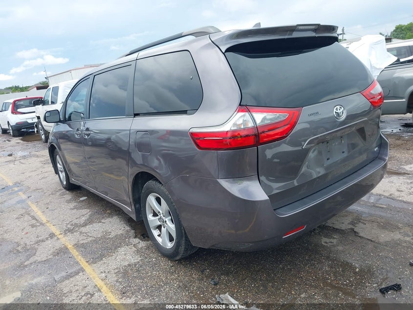 2020 Toyota Sienna VIN 5TDKZ3DC3LS023228 IAAI salvage auction — RIGHT FRONT, Salvage (Texas), sold $25 on 2026-07-29 (photo 3)