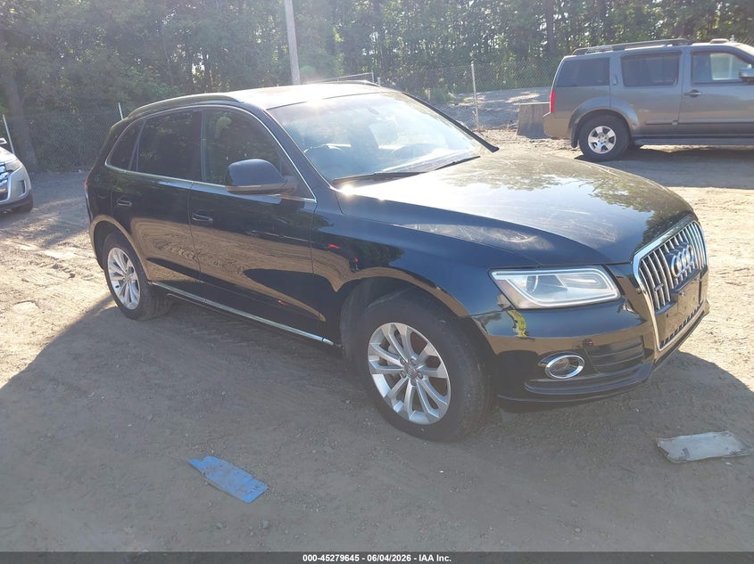 2014 Audi Q5 VIN WA1LFAFP1EA055798 IAAI salvage auction — NORMAL WEAR, Salvage Title, sold $2,500 on 2026-07-29 (photo 1)