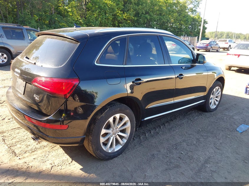 2014 Audi Q5 VIN WA1LFAFP1EA055798 IAAI salvage auction — NORMAL WEAR, Salvage Title, sold $2,500 on 2026-07-29 (photo 4)
