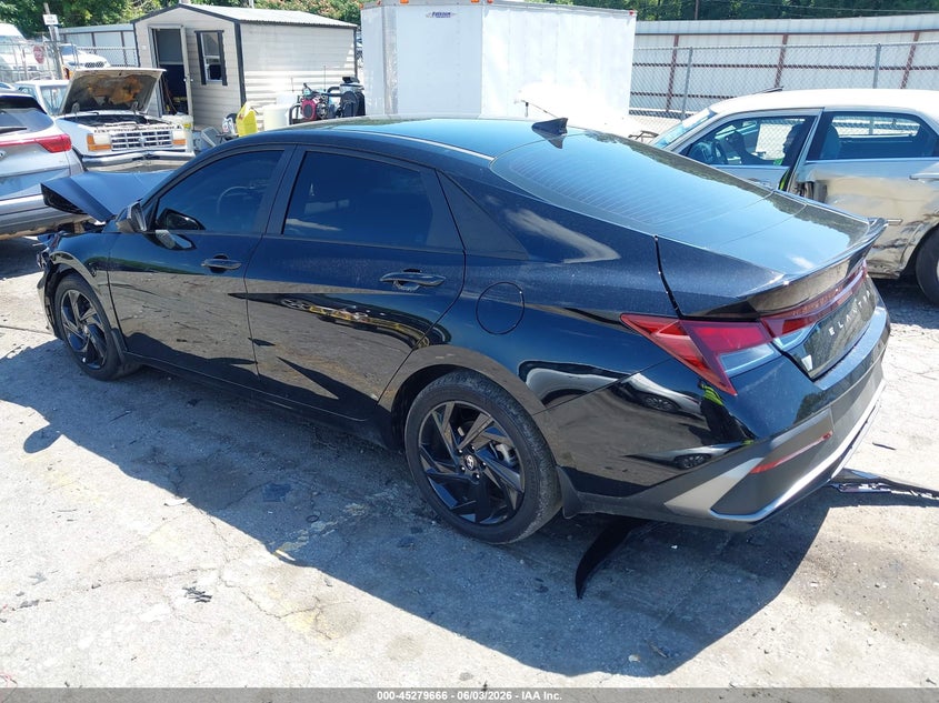 2026 Hyundai Elantra VIN KMHLM4DG9TU120212 IAAI salvage auction — FRONT END, Salvage Title, sold $3,100 on 2026-07-22 (photo 3)
