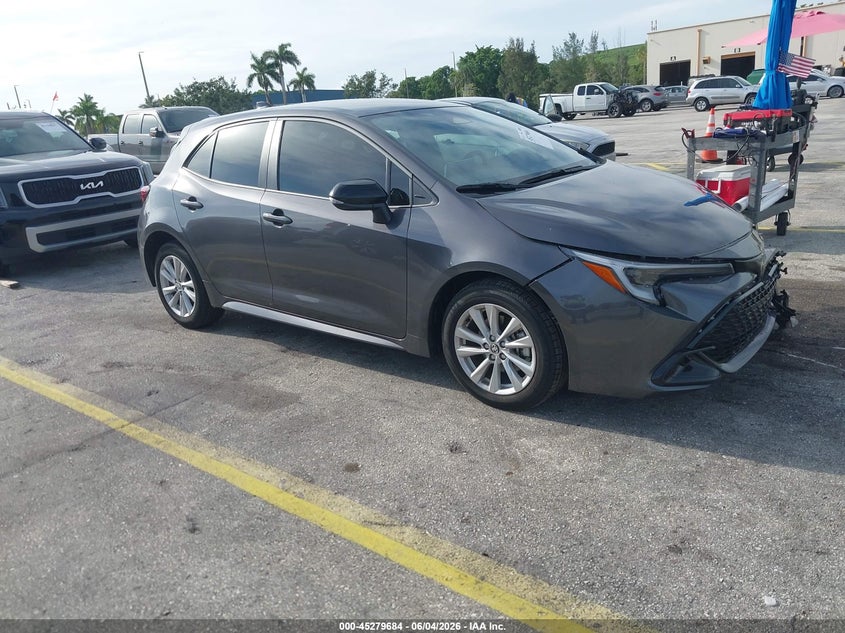 2026 Toyota Corolla VIN JTND4MBE0T3261116 IAAI salvage auction — LEFT FRONT, Salvage Title, sold $5,900 on 2026-07-16 (photo 1)