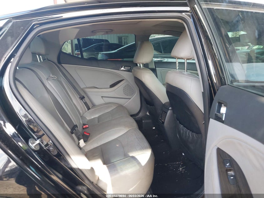 2013 Kia Optima VIN 5XXGN4A71DG107369 IAAI salvage auction — LEFT REAR, Salvage Title, sold $1,100 on 2026-07-24 (photo 8)