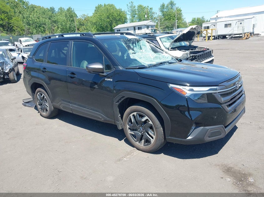 2025 Subaru Forester VIN JF2SLSRD5SH403608 IAAI salvage auction — FRONT END, Salvage Title, sold $11,600 on 2026-07-17 (photo 1)