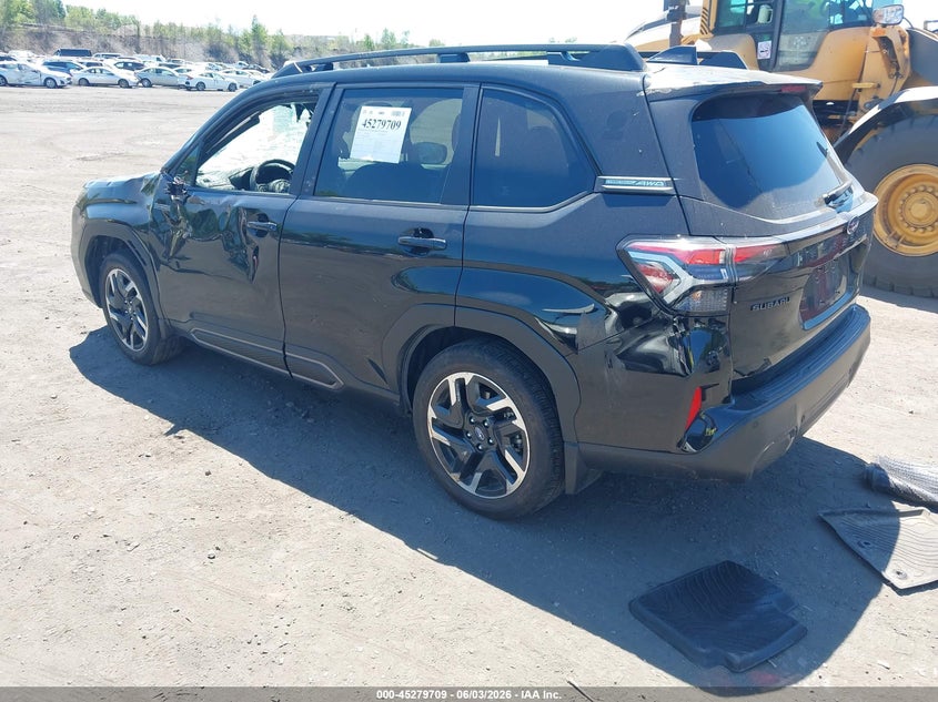 2025 Subaru Forester VIN JF2SLSRD5SH403608 IAAI salvage auction — FRONT END, Salvage Title, sold $11,600 on 2026-07-17 (photo 3)