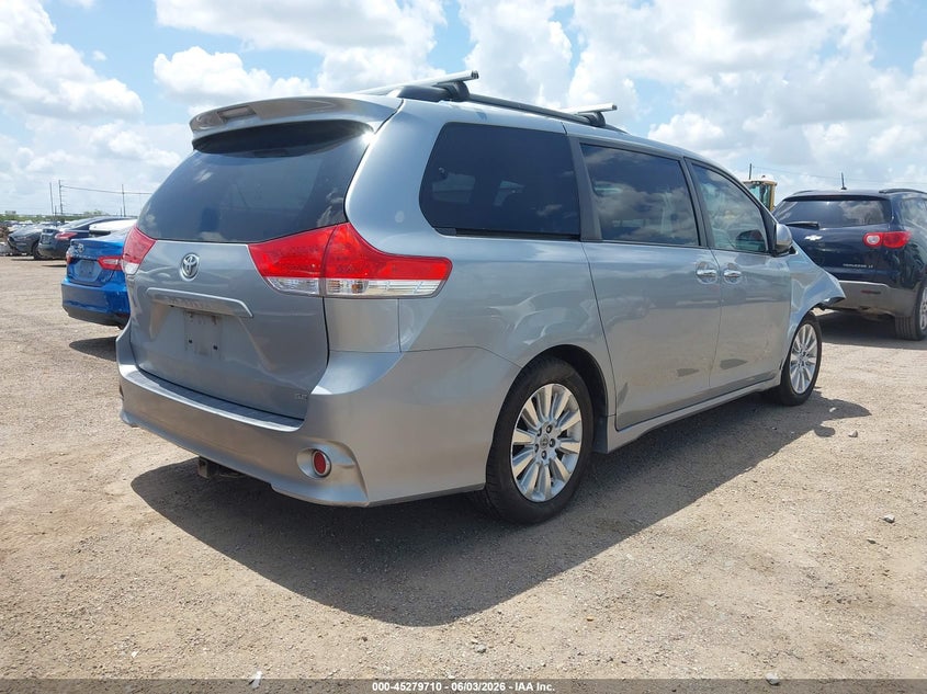 2015 Toyota Sienna VIN 5TDXK3DC1FS615970 IAAI salvage auction — FRONT END, Salvage Title, sold $1,725 on 2026-07-21 (photo 4)