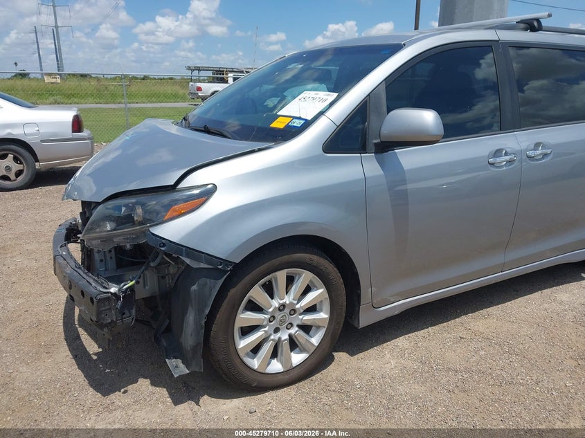 2015 Toyota Sienna VIN 5TDXK3DC1FS615970 IAAI salvage auction — FRONT END, Salvage Title, sold $1,725 on 2026-07-21 (photo 6)