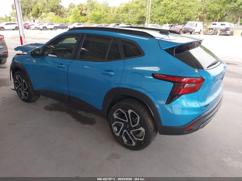 2025 Chevrolet Trax VIN KL77LJEP2SC109642 IAAI salvage auction — FRONT END, Salvage Title, sold $4,250 on 2026-07-17 (photo 3)