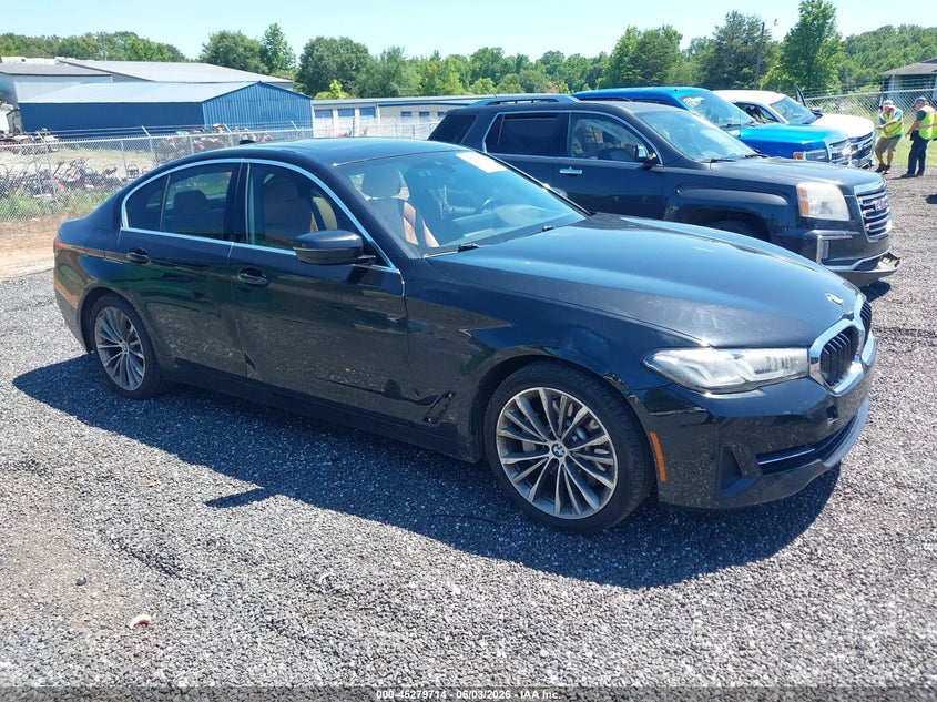2021 BMW 5er VIN WBA53BH01MCF11198 — IAAI salvage auction photo