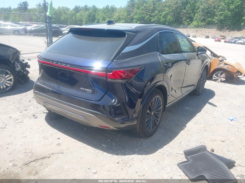 2026 Lexus Rx VIN 2T2BAMCA2TC131681 IAAI salvage auction — SIDE, Salvage (Massachusetts), sold $21,000 on 2026-07-30 (photo 4)