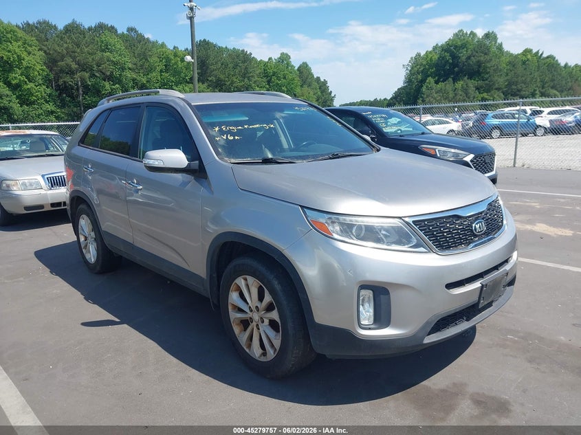 2015 Kia Sorento VIN 5XYKU4A75FG641521 IAAI salvage auction — NORMAL WEAR, Clear (North Carolina), sold $1,600 on 2026-07-15 (photo 1)