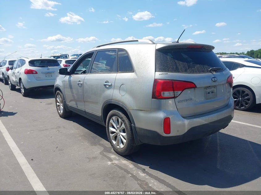 2015 Kia Sorento VIN 5XYKU4A75FG641521 IAAI salvage auction — NORMAL WEAR, Clear (North Carolina), sold $1,600 on 2026-07-15 (photo 3)