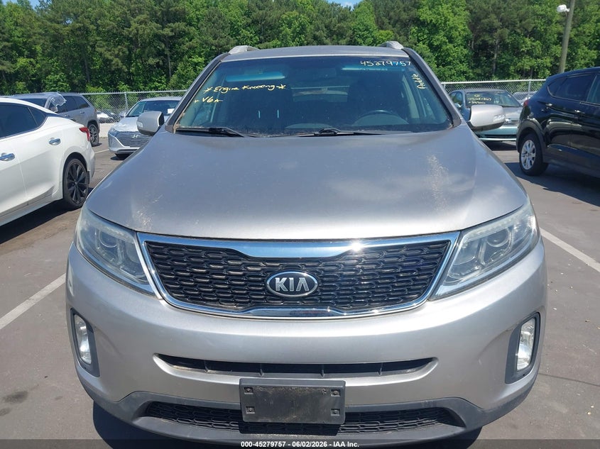 2015 Kia Sorento VIN 5XYKU4A75FG641521 IAAI salvage auction — NORMAL WEAR, Clear (North Carolina), sold $1,600 on 2026-07-15 (photo 6)
