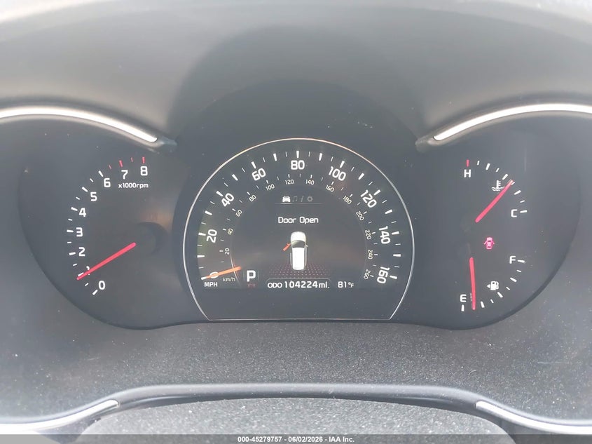 2015 Kia Sorento VIN 5XYKU4A75FG641521 IAAI salvage auction — NORMAL WEAR, Clear (North Carolina), sold $1,600 on 2026-07-15 (photo 7)