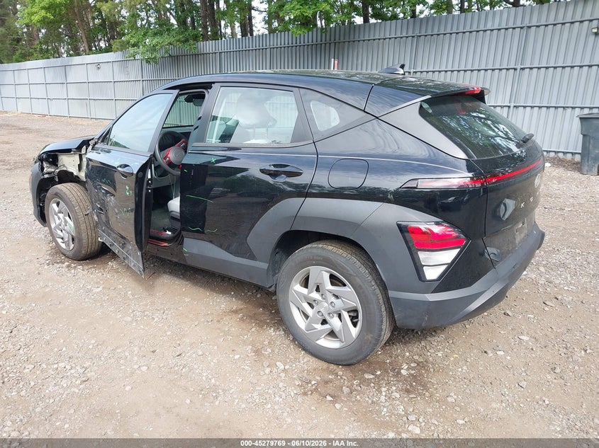 2024 Hyundai Kona VIN KM8HA3AB0RU137619 IAAI salvage auction — LEFT SIDE, Salvage Title, sold $7,400 on 2026-08-19 (photo 3)