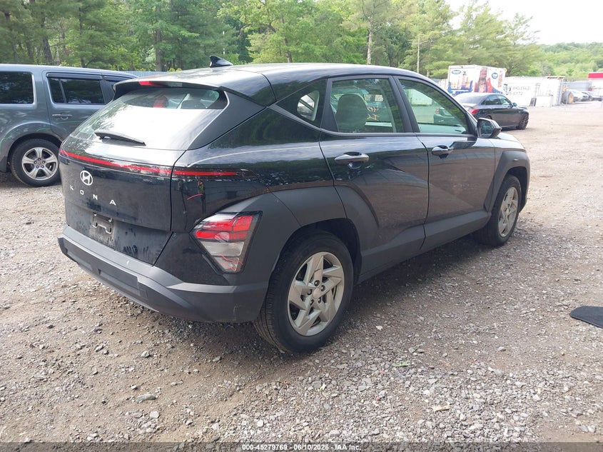 2024 Hyundai Kona VIN KM8HA3AB0RU137619 IAAI salvage auction — LEFT SIDE, Salvage Title, sold $7,400 on 2026-08-19 (photo 4)