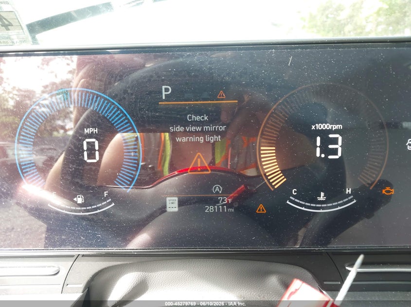 2024 Hyundai Kona VIN KM8HA3AB0RU137619 IAAI salvage auction — LEFT SIDE, Salvage Title, sold $7,400 on 2026-08-19 (photo 7)