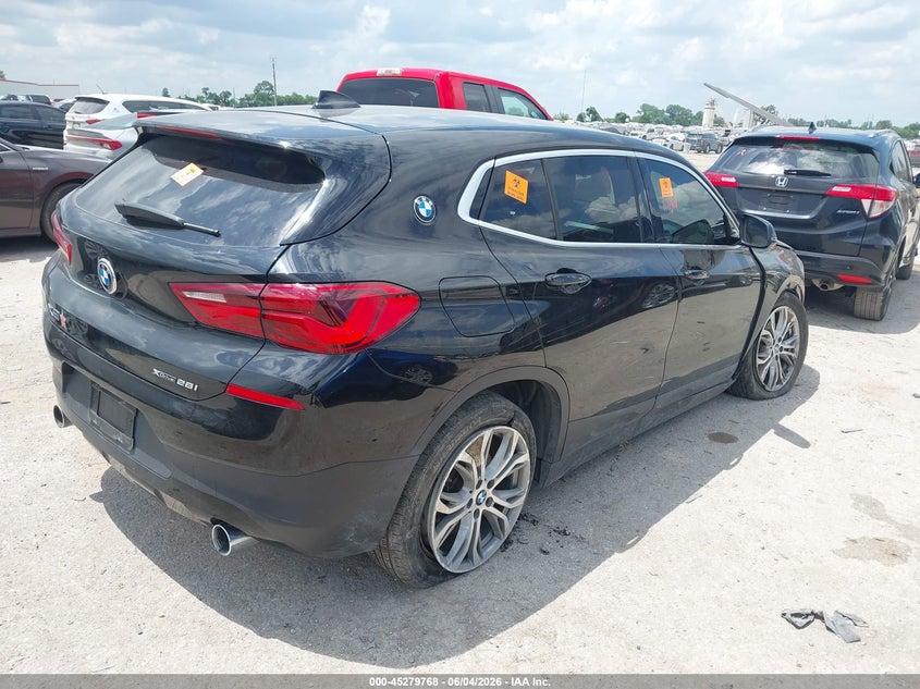 2018 BMW X2 VIN WBXYJ5C37JEF76732 IAAI salvage auction — BIO HAZARD, Salvage Title, sold $1,650 on 2026-07-28 (photo 4)