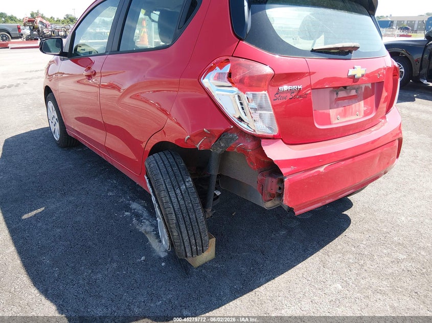 2018 Chevrolet Spark VIN KL8CB6SAXJC442762 IAAI salvage auction — LEFT REAR, Salvage (Illinois), sold $1,200 on 2026-07-28 (photo 6)