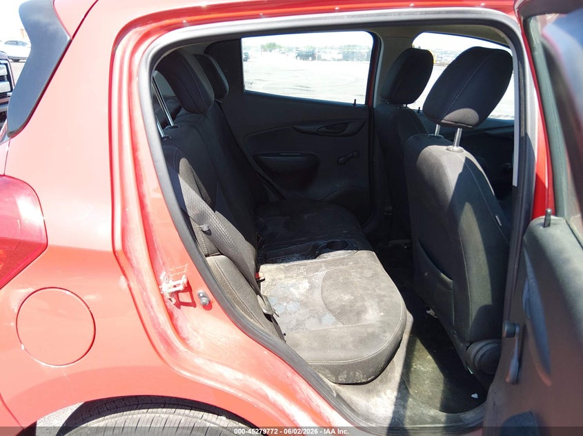2018 Chevrolet Spark VIN KL8CB6SAXJC442762 IAAI salvage auction — LEFT REAR, Salvage (Illinois), sold $1,200 on 2026-07-28 (photo 8)