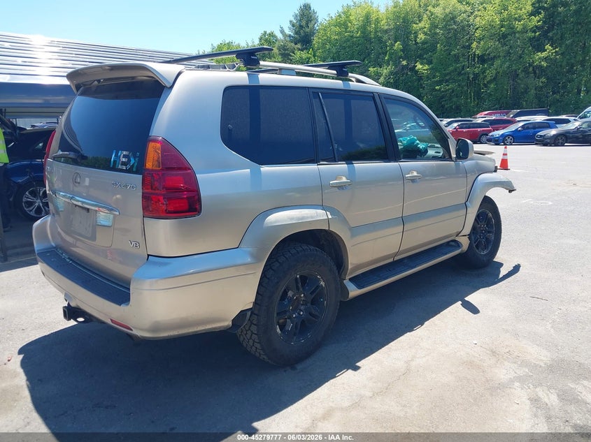 2004 Lexus Gx 470 VIN JTJBT20X340024725 IAAI salvage auction — FRONT END, Bill Of Sale (Connecticut), sold $1,350 on 2026-07-30 (photo 4)