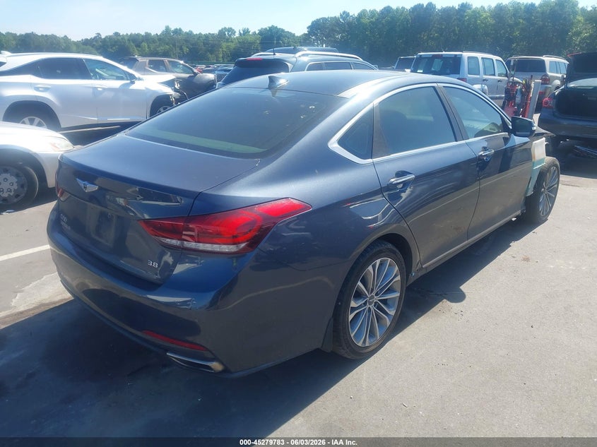 2017 Genesis G80 VIN KMHGN4JE5HU178228 IAAI salvage auction — FRONT END, Salvage Title, sold $3,700 on 2026-07-15 (photo 4)