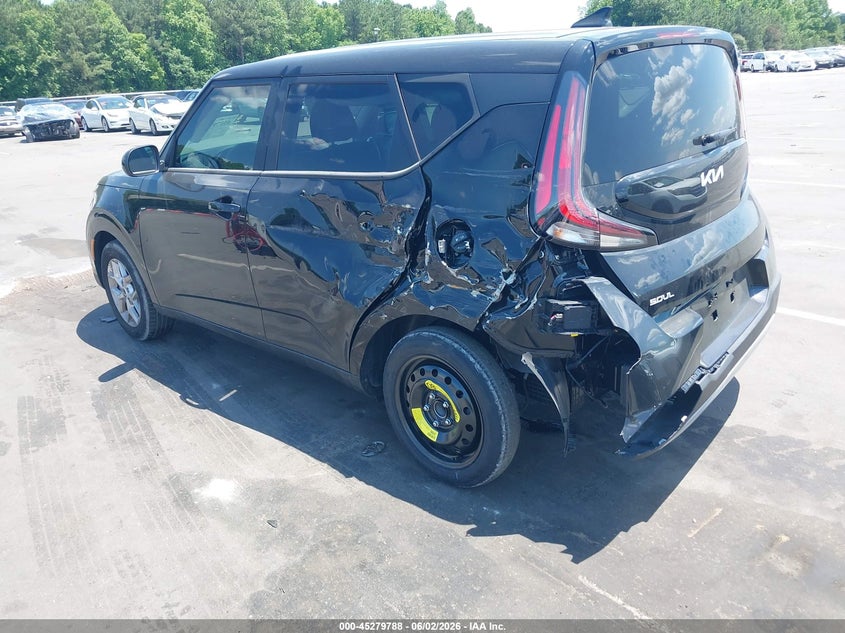 2025 Kia Soul VIN KNDJ23AU2S7969150 IAAI salvage auction — LEFT REAR, Salvage Title, sold $5,000 on 2026-07-29 (photo 3)