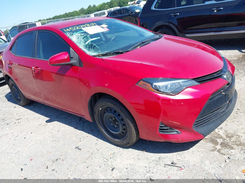 2017 Toyota Corolla VIN 5YFBURHE6HP708045 IAAI salvage auction — REAR END, Salvage Title, sold $1,450 on 2026-07-23 (photo 1)