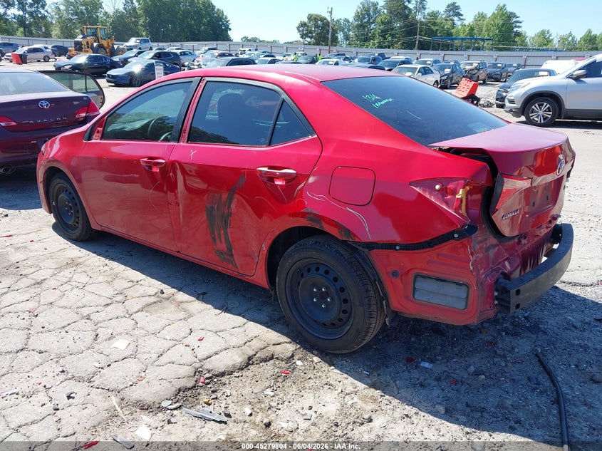 2017 Toyota Corolla VIN 5YFBURHE6HP708045 IAAI salvage auction — REAR END, Salvage Title, sold $1,450 on 2026-07-23 (photo 3)