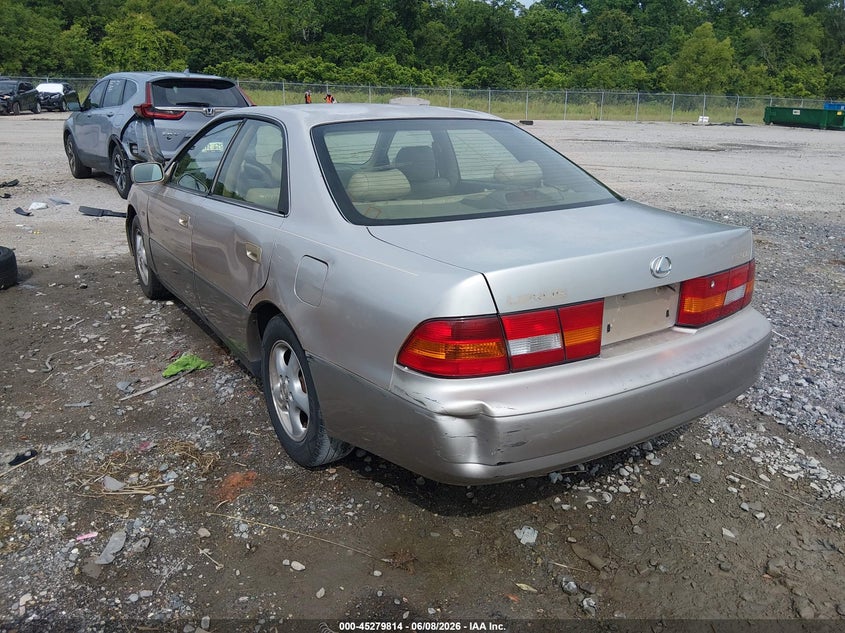 1998 Lexus Es 300 VIN JT8BF28G9W5042925 IAAI salvage auction — LEFT SIDE, Salvage (Louisiana), sold $225 on 2026-07-21 (photo 3)
