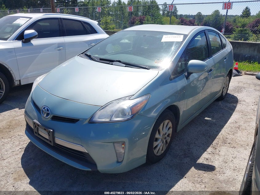 2012 Toyota Prius VIN JTDKN3DP7C3018016 IAAI salvage auction — NORMAL WEAR, Clear (Washington), sold $2,750 on 2026-07-22 (photo 2)